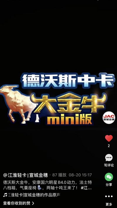 江淮德沃斯大金牛，兩軸十噸王來(lái)了！